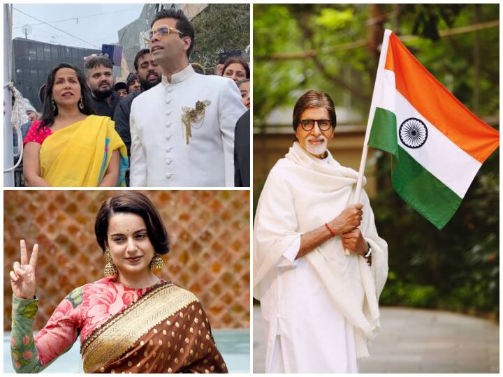 73rd Republic Day : From Amitabh Bachchan, Karan Johar To Kangana Ranaut Bollywood Celebs Extend Wishes 73rd Republic Day : From Amitabh Bachchan, Karan Johar To Kangana Ranaut Bollywood Celebs Extend Wishes