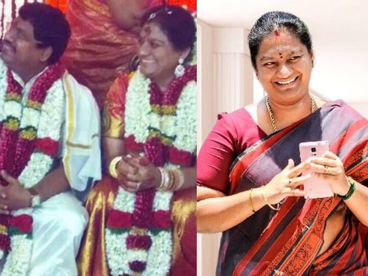 Lawyer Ramasamy lodges complaint against Ex MP Sasikala Pushpa எனக்கு தெரியாமல் அரைகுறை ஆடையுடன் மர்ம நபர்! சசிகலா புஷ்பா மீது நடவடிக்கை தேவை - 2வது கணவர் போலீசில் புகார்