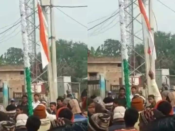 Apa itu!  ‘Mukhiya Ji’ Mengibarkan Bendera Dua Warna Di Begusarai, Sekarang Orang-Orang Menuntut Tindakan Ann