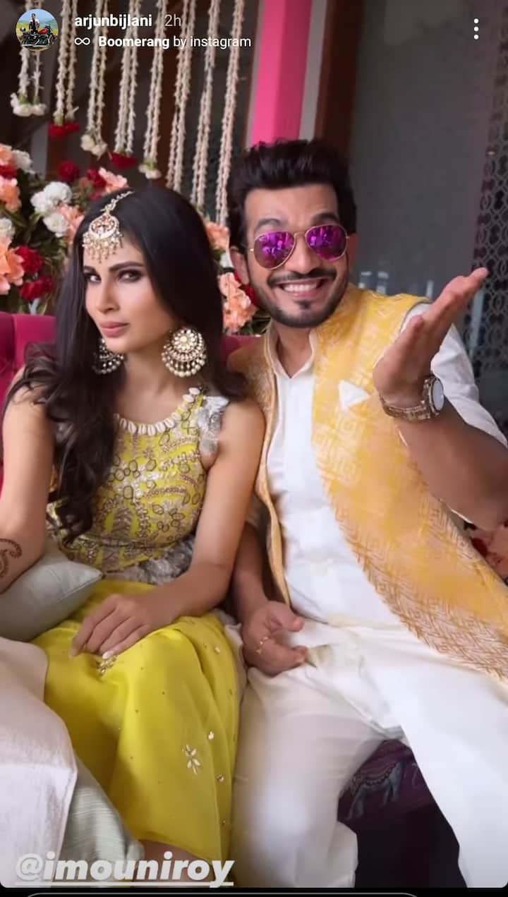 మౌని రాయ్ ప్రీ వెడ్డింగ్ సెలెబ్రేషన్స్ (Photo Courtesy: Instagram)