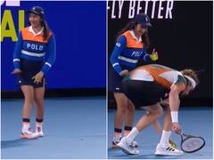 WATCH | Australian Open: Stefanos Tsitsipas Rescues Frightened Ball Girl From Insect, Video Goes Viral