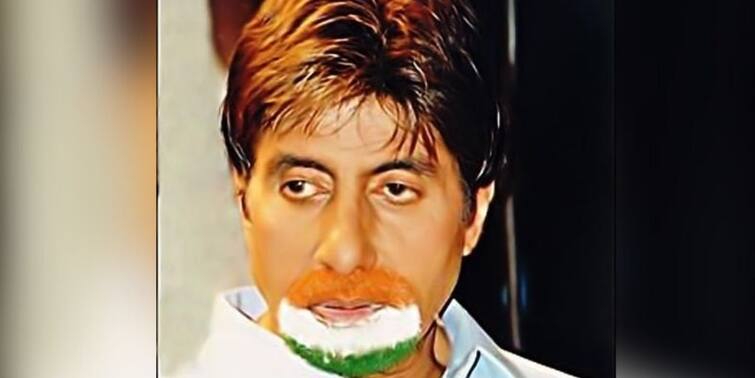 Amitabh on Republic Day: Amitabh Bachchan's Quirky Republic Day 2022 Post Amitabh on Republic Day: তেরঙা দাড়ি, প্রজাতন্ত্র দিবসের শুভেচ্ছা জানিয়ে অভিনব পোস্ট অমিতাভ বচ্চনের