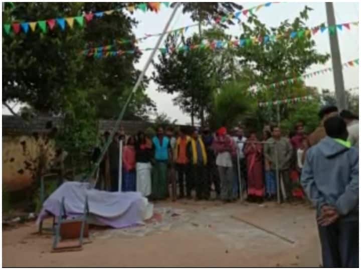 Mahasamund Accident girl student death due to high tension wire during republic day celebration ANN Mahasamund: महासमुंद में झंडा फहराने के दौरान दर्दनाक हादसा, हाईटेंशन तार की चपेट में आने से छात्रा की मौत