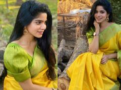 Dhivya Bharathi Latest Pics: மஞ்சக் காட்டு மைனாவாக திவ்யா பாரதி.. லேட்டஸ்ட் க்ளிக்ஸ்!