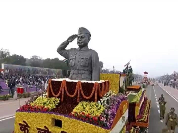 Republic Day 2022: Netaji, INA Warriors Depicted In CPWD's Floral Tableau At R-Day Parade Republic Day 2022: Netaji, INA Warriors Depicted In CPWD's Floral Tableau At R-Day Parade