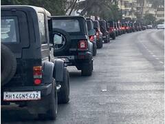 PHOTO : प्रजासत्ताक दिनानिमित्त मुंबईत 'थार रॅली'चं आयोजन