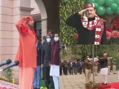 Republic Day2022: योगी आदित्यनाथ, राजनाथ सिंह, नीतीश कुमार सहित इन दिग्गज नेताओं ने अपने आवास पर फहराया तिरंगा, देखिए तस्वीरें