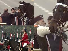 Republic Day 2022: राष्ट्रपति के सुरक्षा बेड़े में शामिल 'विराट' हुआ रिटायर, पीएम मोदी ने भी दुलारा, देखें तस्वीरें