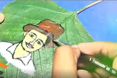 Republic Day 2022: రిపబ్లిక్ డే సందర్భంగా నేతలకు వినూత్నంగా నివాళులు..