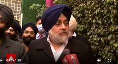 SAD leader Sukhbir Badal attacks CM Channi over ED raid