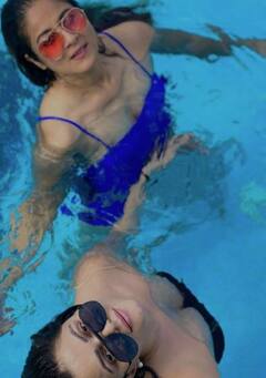 Photos: ਬਲੈਕ ਸਟ੍ਰੈਪਲੇਸ ਬਿਕਨੀ ਟਾਪ 'ਚ Rubina Dilaik ਦੀਆਂ ਤਸਵੀਰਾਂ ਨੇ ਮਚਾਈ ਇੰਨਟਰਨੈੱਟ 'ਤੇ ਤਬਾਹੀ