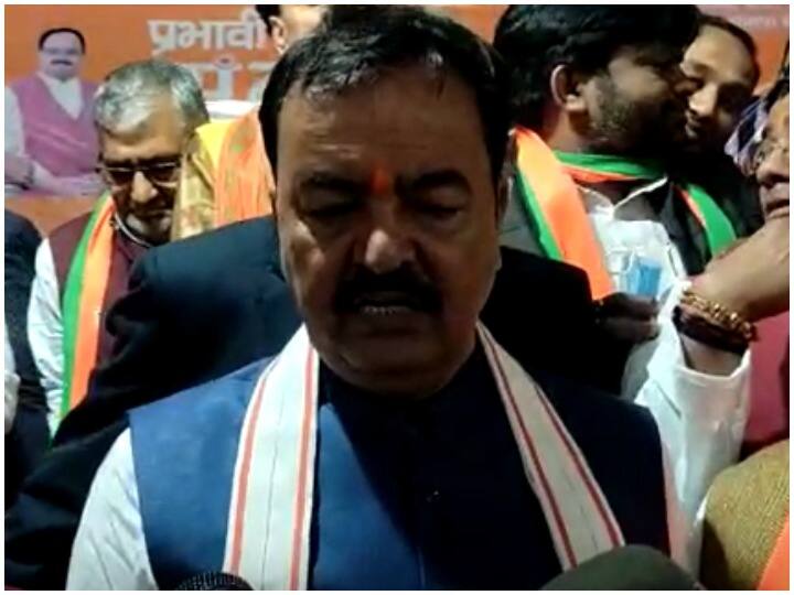 UP Election Naag Nagin coalition in 2019 to stop Narendra Modi said deputy CM Keshav Prasad Maurya in Hapur ANN UP Election 2022: केशव प्रसाद मौर्य का निशाना, बोले- ’10 मार्च को होगा कांग्रेस, एसपी और बीएसपी का सूर्यास्त’
