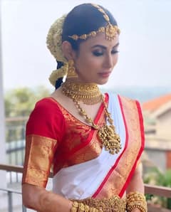 Candid Pics From Mouni Roy-Suraj Nambiar's South Indian Wedding In Goa