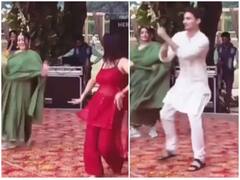 Watch: शादी में 'गुड नाल इश्क मीठा' पर लड़के ने जमा दी महफिल, दो लड़कियों के बीच में अचानक पहुंचकर किया ऐसा स्टेप