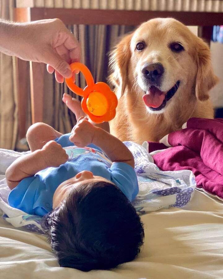సింగర్ శ్రేయ ఘోషల్ ముద్దుల కొడుకు -Image credit: ShreyaGhosal/Instagram