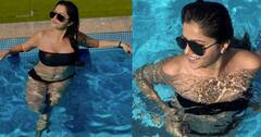 Photos: ਬਲੈਕ ਸਟ੍ਰੈਪਲੇਸ ਬਿਕਨੀ ਟਾਪ 'ਚ Rubina Dilaik ਦੀਆਂ ਤਸਵੀਰਾਂ ਨੇ ਮਚਾਈ ਇੰਨਟਰਨੈੱਟ 'ਤੇ ਤਬਾਹੀ