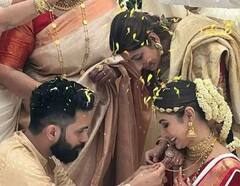 Mouni Roy-Suraj Nambiar  | கோலாகல திருமணம்.. காதலரை கைப்பிடித்த நாகினி மௌனி ராய்!