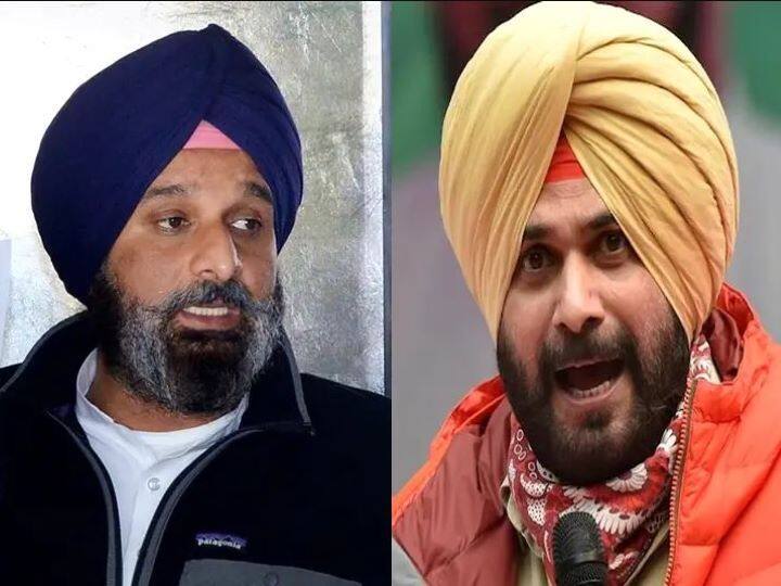 Punjab Election 2022: Akali Dal fielded Majithia against Sidhu in Amritsar, AAP took a dig at CM Channi's name Punjab Election 2022: अकाली दल ने अमृतसर में सिद्धू के खिलाफ मजीठिया को उतारा, AAP ने सीएम चन्नी का नाम लेकर कसा यह तंज