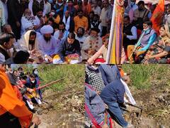 Ujjain News: श्रमदान करने उतरे मंत्री और विधायक, साधु-संतों के आक्रोश को शांत करने की कवायद