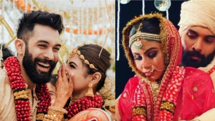 After South Indian rituals, Mouni-Suraj tie the knot as per Bengali traditions, know details Mouni-Suraj Wedding Ceremony: লাল লেহঙ্গা, সিঁদুরে রাঙা মৌনী, বাঙালি মতে ঘুরলেন সাত পাক