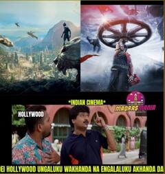 Akhanda memes: அடேங்கப்பா! ஹாலிவுட்டுக்கு வக்காண்டா... டோலிவுட்டுக்கு அகண்டா! வைரல் மீம்ஸ்