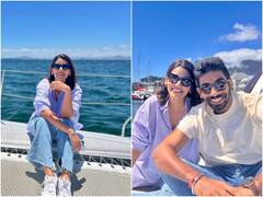 वाइफ Sanjana Ganesan संग छुट्टी पर निकले Jasprit Bumrah, देखें Photos