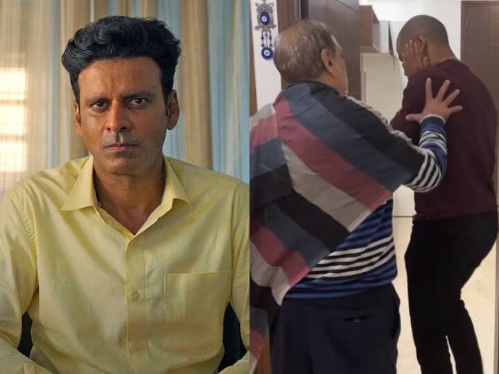 shikhar dhawan Manoj Bajpayee dialogue his father slaps viral video team india Watch Video: Shikhar Dhawan ने मारा Manoj Bajpayee का डायलॉग, पिता ने जड़ दिया थप्पड़