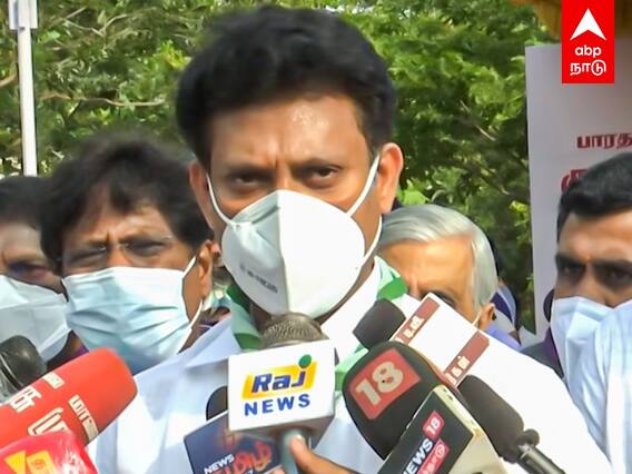 Anbil Mahesh Speech : ஆளுநர் சர்ச்சை பேச்சு.. தமிழ்நாட்டில் இரு மொழி கொள்கை தான்- அன்பில் மகேஷ்!