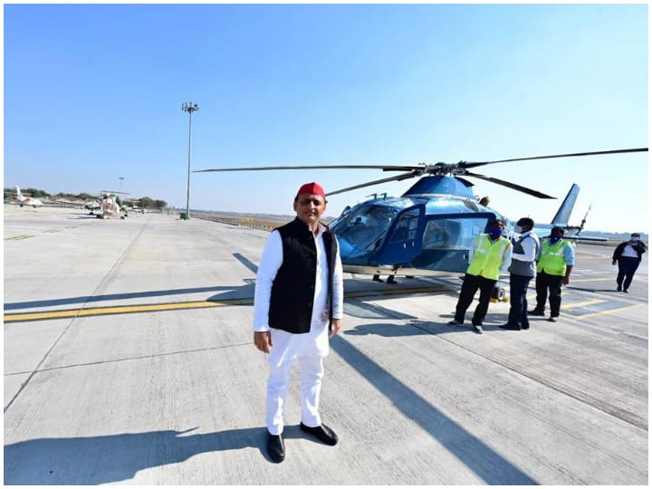 Uttar Pradesh Election Akhilesh Yadav chopper was held up due to a commercial flight operation Akhilesh Yadav Helicopter Halted: इस वजह से रोका गया था अखिलेश यादव का हेलिकॉप्टर, देरी के पीछे की वजह आई सामने