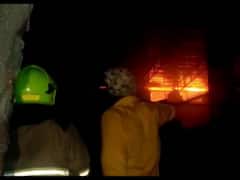 Fire At Furniture Godown In Bhiwandi Area Of Thane, 4 Fire Fighting Vehicles Engaged On The Spot 