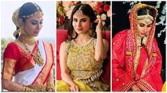 ਮੌਨੀ ਰਾਏ ਨੇ ਵਿਆਹ 'ਚ ਪਹਿਨਿਆ ਸਬਿਆਸਾਚੀ ਦਾ ਡਿਜ਼ਾਈਨਰ ਲਹਿੰਗਾ, ਬੰਗਾਲੀ ਵਿਆਹ ਹੁੰਦੇ ਹੀ ਪਤੀ ਨੂੰ ਲਾਇਆ ਗਲੇ