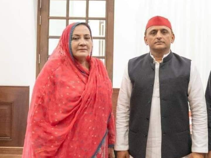 Kasganj Samajwadi Party gave ticket to patiyala seat to Nadia Sultan daughter-in-law of Azam Khan family ANN UP Election 2022: कासगंज में चला आजम खान का जादू, परिवार की बहू को सपा ने दिया इस सीट पर टिकट