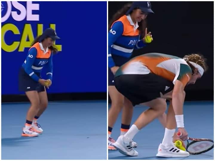 Mumbai Police shared a funny video of Australian Open and said Always ready to protect against anti-social elements Watch: मुंबई पुलिस ने शेयर किया ऑस्ट्रेलियन ओपन का फनी वीडियो, कहा- एंटी-सोशल एलिमेंटस से बचाने के लिए हमेशा तैयार