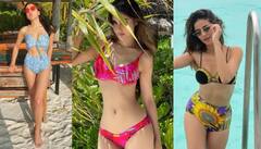 Actresses Floral Bikini Looks : ਫਲੋਰਲ ਪ੍ਰਿੰਟ ਬਿਕਨੀ ਵਿੱਚ 'ਫਲਾਵਰ' ਨਹੀਂ 'ਫਾਇਰ' ਲੱਗਦੀਆਂ ਹਨ ਬਾਲੀਵੁੱਡ ਦੀਆਂ ਇਹ ਟੌਪ ਹਸੀਨਾ
