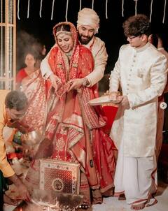 Mouni Roy Marriage Album : મૌનીના લગ્નની વધુ તસવીરો આવી સામે, સપ્તપદીના શ્લોક સાથે તસવીરો શેર કરી