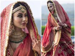 ਮੌਨੀ ਰਾਏ ਨੇ ਵਿਆਹ 'ਚ ਪਹਿਨਿਆ ਸਬਿਆਸਾਚੀ ਦਾ ਡਿਜ਼ਾਈਨਰ ਲਹਿੰਗਾ, ਬੰਗਾਲੀ ਵਿਆਹ ਹੁੰਦੇ ਹੀ ਪਤੀ ਨੂੰ ਲਾਇਆ ਗਲੇ