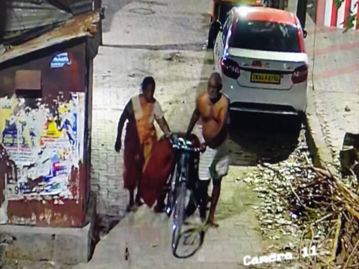 Madurai Parents who killed their son who was arguing over alcohol Madurai | மகனை அடித்துக் கொன்று சத்தமில்லாமல் சைக்கிளில் எடுத்துச் சென்ற பெற்றோர்! சிக்கவைத்த சிசிடிவி!
