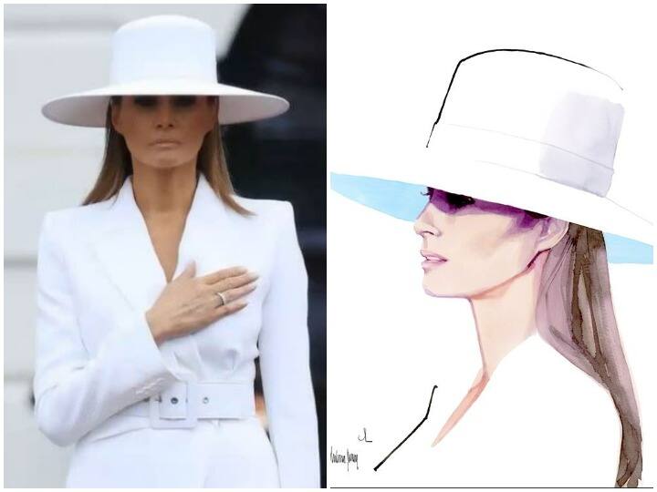 Melania Trump auctioned her Hat and got less money than expected Trending News: मेलानिया ट्रम्प ने निलाम की अपनी टोपी, कितनी मिली रकम?
