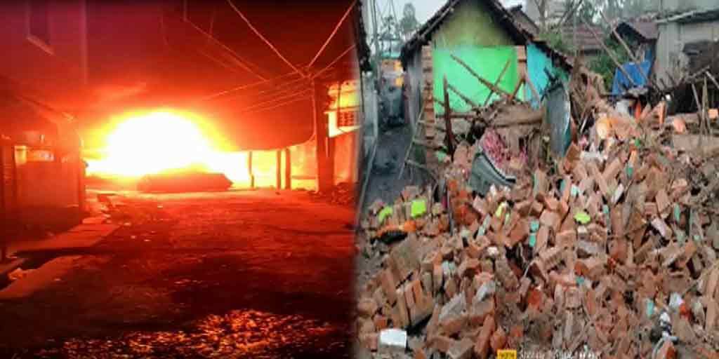 Howrah eviction of tenants, 6 houses were demolished by bulldozers Howrah News: ভাড়াটে উচ্ছেদকে কেন্দ্র করে তুলকালাম, বুলডোজার দিয়ে গুঁড়িয়ে দেওয়া হল ৬টি ঘর