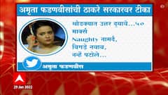 Maharashtra Wine News : ठाकरे सरकारच्या वाईनच्या निर्णयावरुन Amruta Fadnavis काय म्हणाल्या