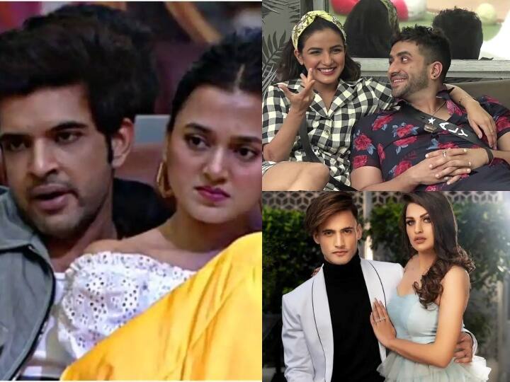 बिग बॉस (Bigg Boss) के घर में कई कंटेस्टेंट्स की जोड़ियां बनी हैं. रियलिटी शो में कई कंटेस्टेंट्स ने तो शादी तक रचाई है. यहां स्लाइड्स में देखें किन-किन कंटेस्टेंट की रियलिटी शो में जोड़ियां बनीं.