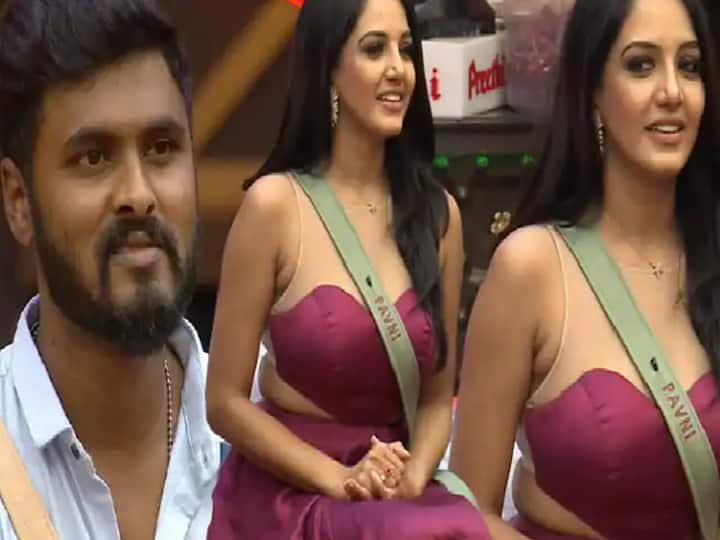 Pavni and ameer interview video goes viral Pavani Amir Convo | நீ அழகா இருக்கன்னு நினைக்கல... திணறிய அமீர்.. ரசித்த பாவனி.. காத்திருக்குதா காதல் கலாட்டா
