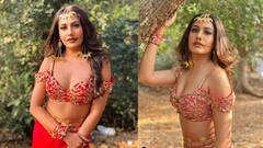 Adi Naagin Ka Waar: સુરભી ચંદાના ફરી એકવાર બની નાગીન, જુઓ તસવીરો