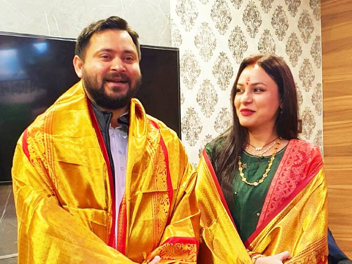 Bihar Opposition Leader Tejashwi Yadav Went on honeymoon with his Wife Rachel! Patna RJD tweeted and said ann Tejashwi Yadav and Rachel: रेचल के साथ हनीमून पर कहां गए तेजस्वी यादव? 'RJD पटना' ने किया ट्वीट, पढ़ें पूरी खबर