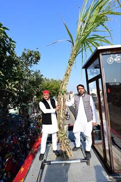 UP Election 2022: गन्ना किसानों से SP-RLD गठबंधन ने किया बड़ा वादा, अखिलेश यादव बोले- सरकार बनते ही 15 दिनों में...