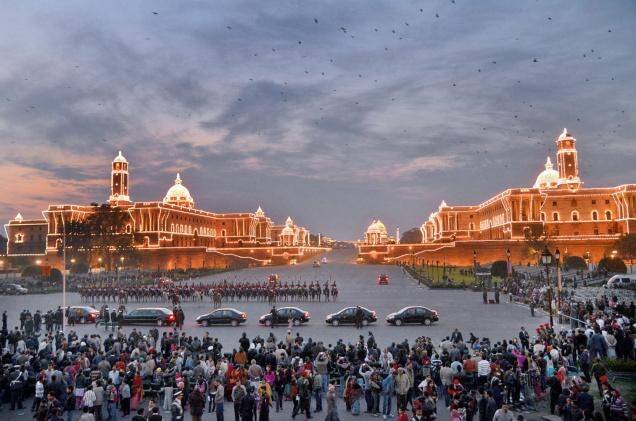 Beating Retreat Ceremony 2022 1000 drones to light up the sky projection mapping ਅੱਜ ਹੋਵੇਗਾ Beating Retreat Ceremony ਸਮਾਰੋਹ, ਪਹਿਲੀ ਵਾਰ 1000 ਡ੍ਰੋਨ ਦਾ ਖਾਸ ਸ਼ੋਅ, ਪ੍ਰਾਜੈਕਸ਼ਨ ਮੈਪਿੰਗ ਦੀ ਵੀ ਹੋਵੇਗਾ ਪ੍ਰਦਰਸ਼ਨ