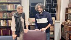 Rupam Islam: বিশপ লেফ্রয় রোডে রূপম, ছুঁয়ে দেখলেন সত্যজিৎ রায়ের চেয়ার, পিয়ানো