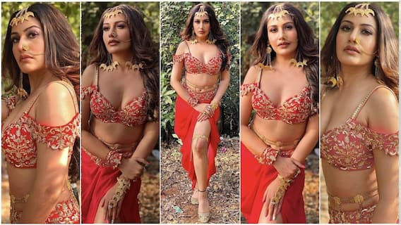 Naagin ਦੇ ਲੁੱਕ 'ਚ Surbhi Chandna