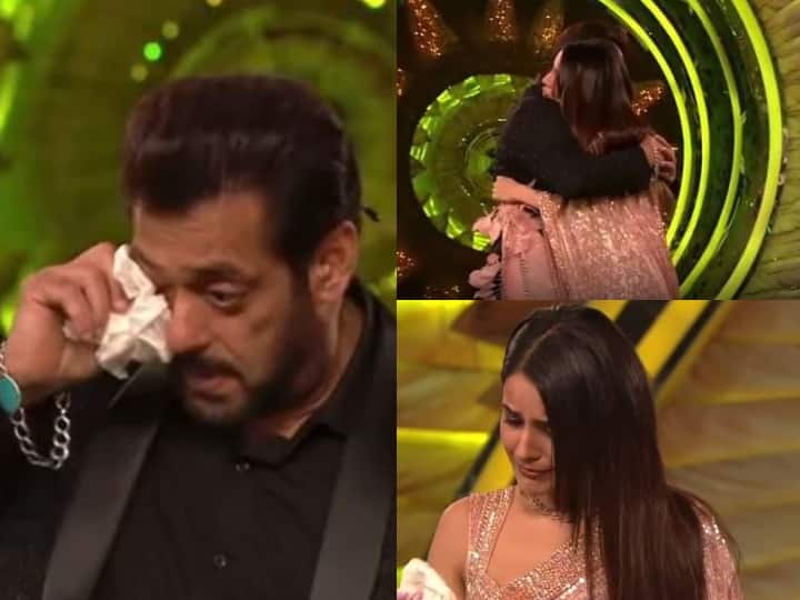 Shahnaz Gill got emotional seeing Salman Khan in Bigg Boss finale, Bhaijaan also got teary-eyed | Dailyindia.net