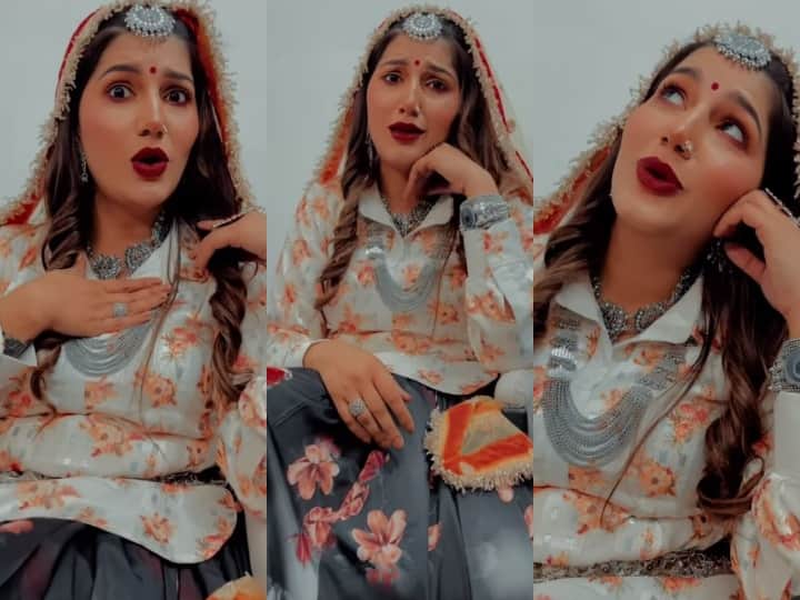 Sapna Choudhary New Dance Video Haryanvi dancer Singer desi queen sapna Watch: Sapna Choudhary की बैठे-बैठे खो गई बड़ी कीमती चीज! देसी क्वीन ने आंखे मटकाते हुए बताया दिल का हाल
